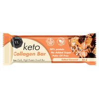 Youthful Living Keto Collagen Bar - Salted Caramel